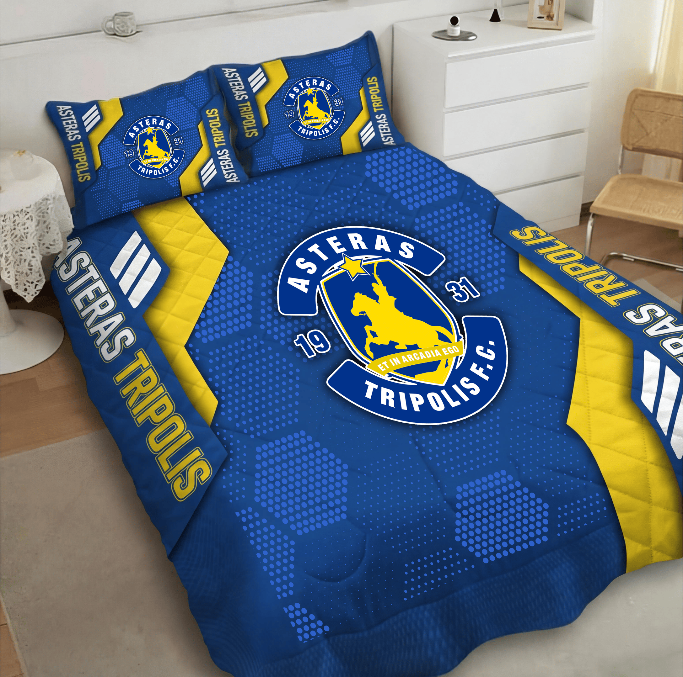 Asteras Tripolis Inspired Quilt Set