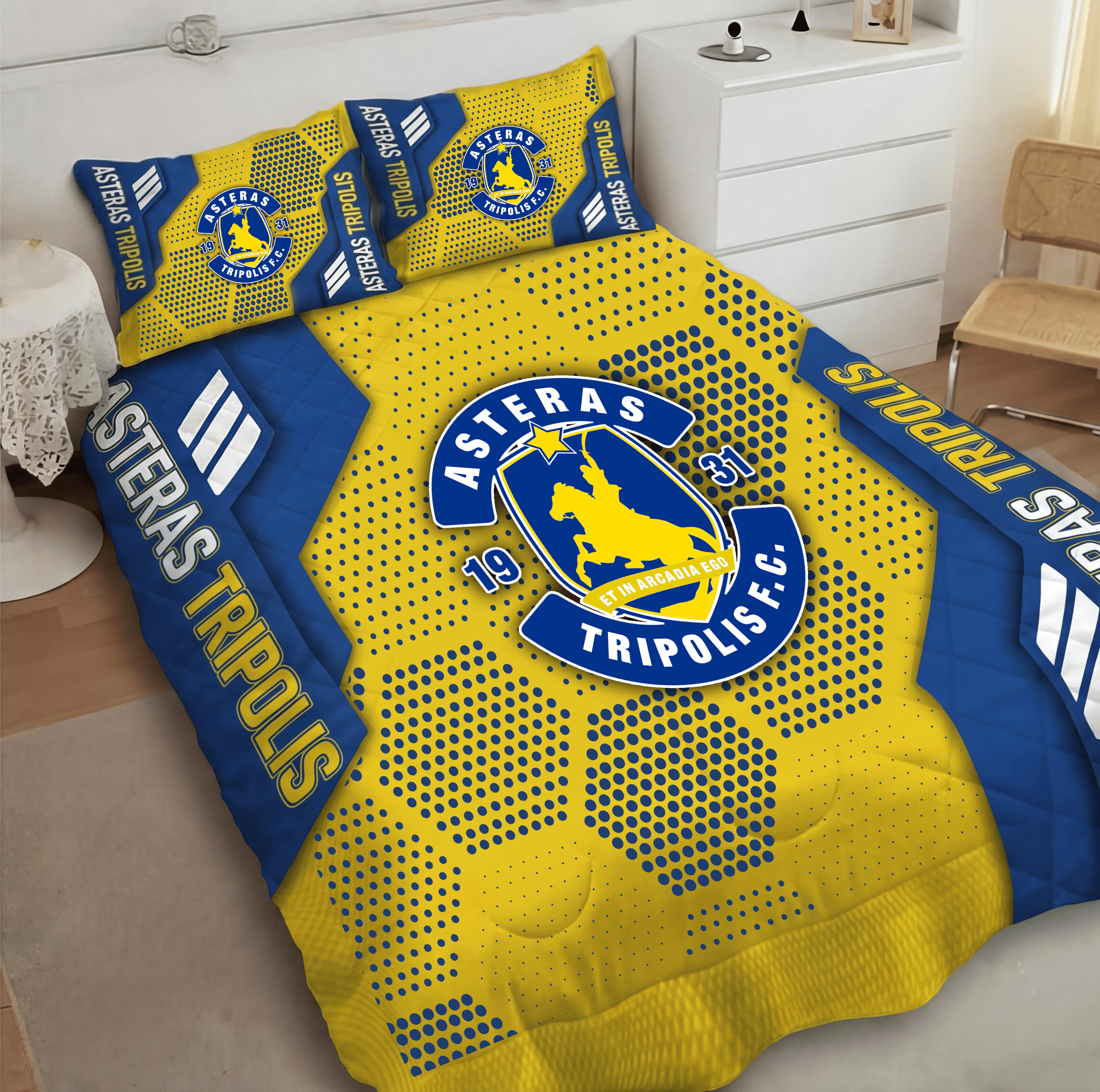 Asteras Tripolis Inspired Quilt Set