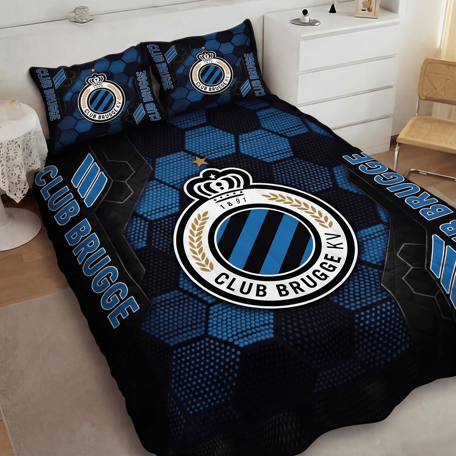 Club Brugge KV Inspired Quilt Set