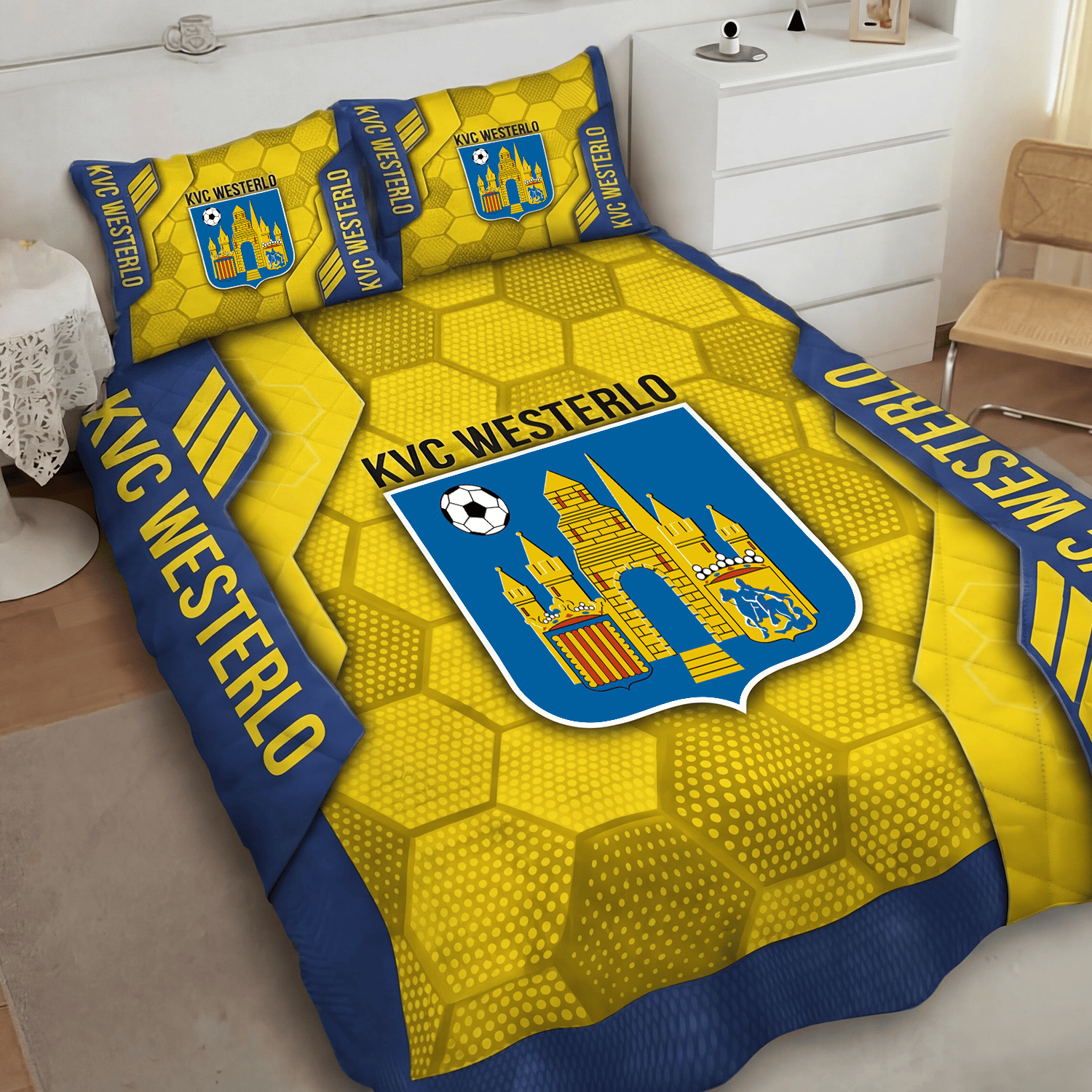 KVC Westerlo Inspired Quilt Set