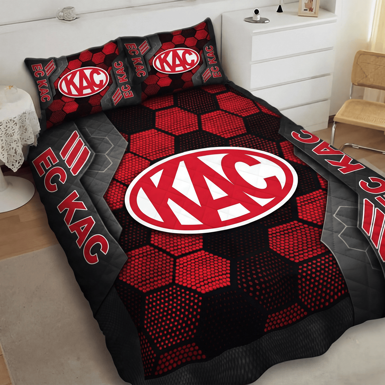 EC KAC Klagenfurt Inspired Quilt Set