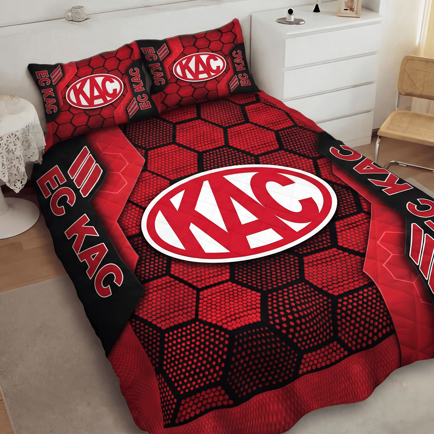 EC KAC Klagenfurt Inspired Quilt Set