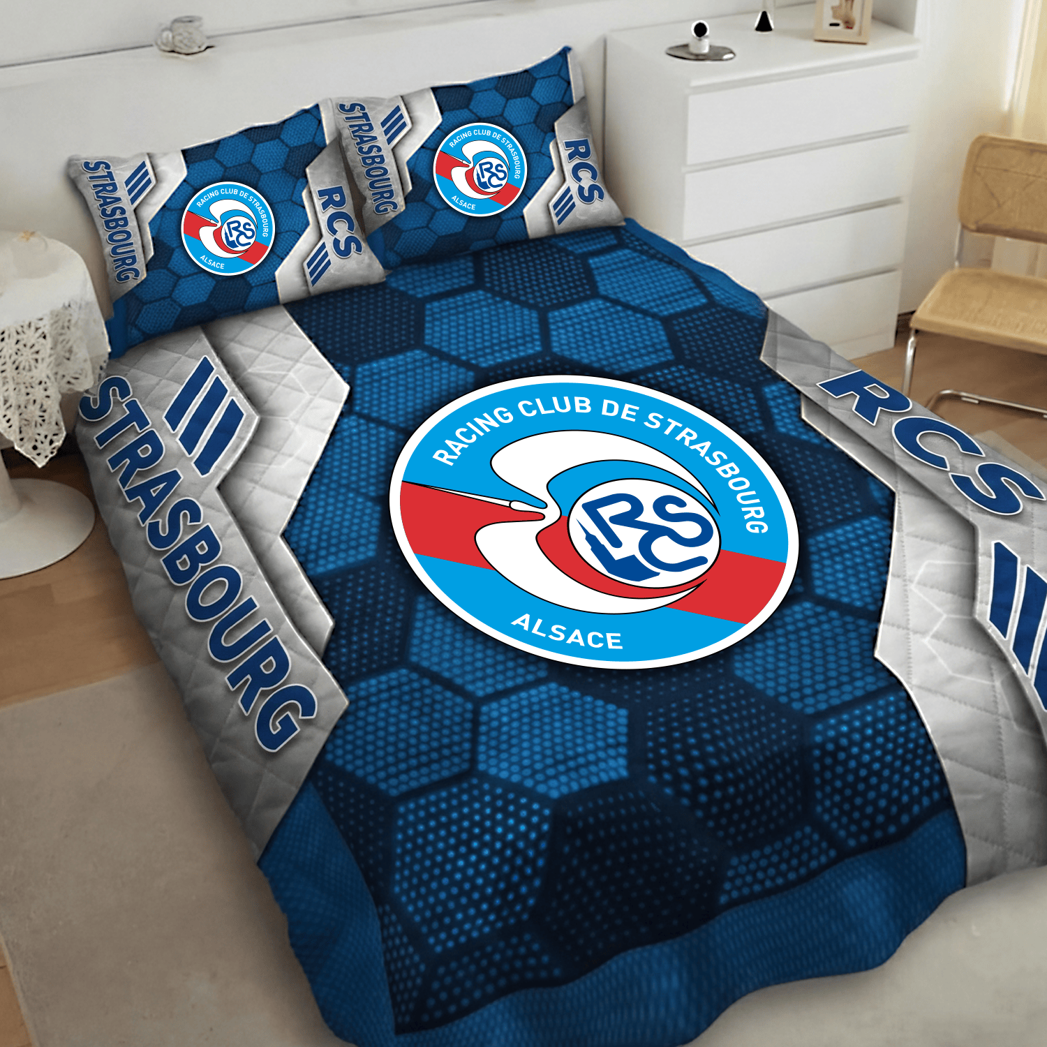 RC Strasbourg Inspired Quilt Set