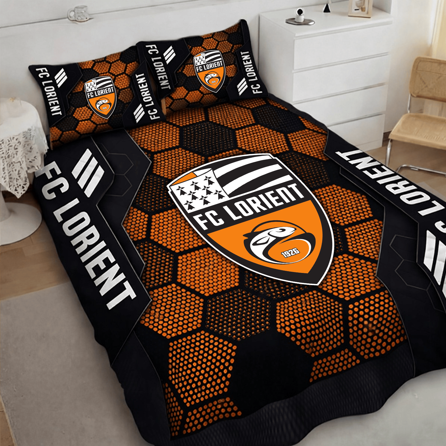 FC Lorient Inspired Quilt Set