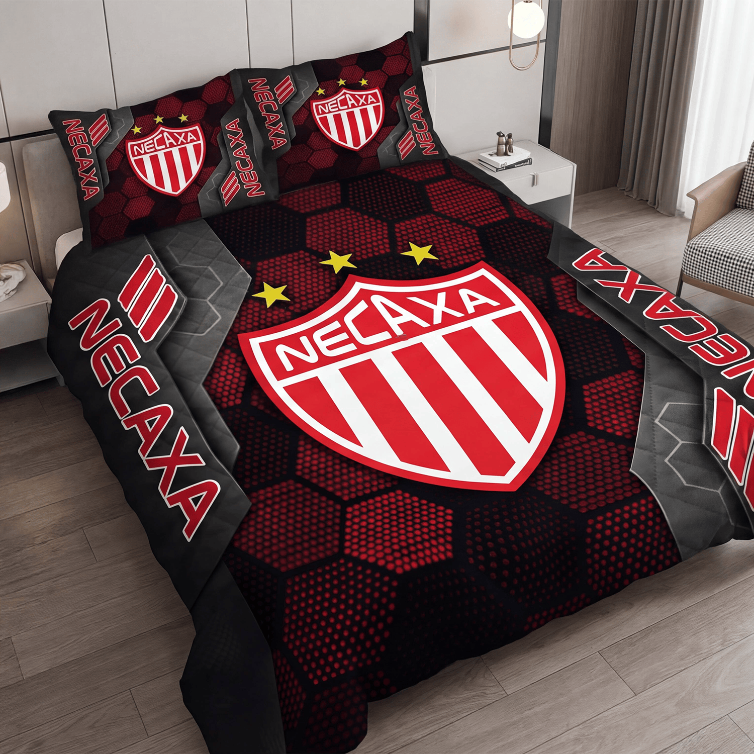 Necaxa Inspired Full Bedding Set