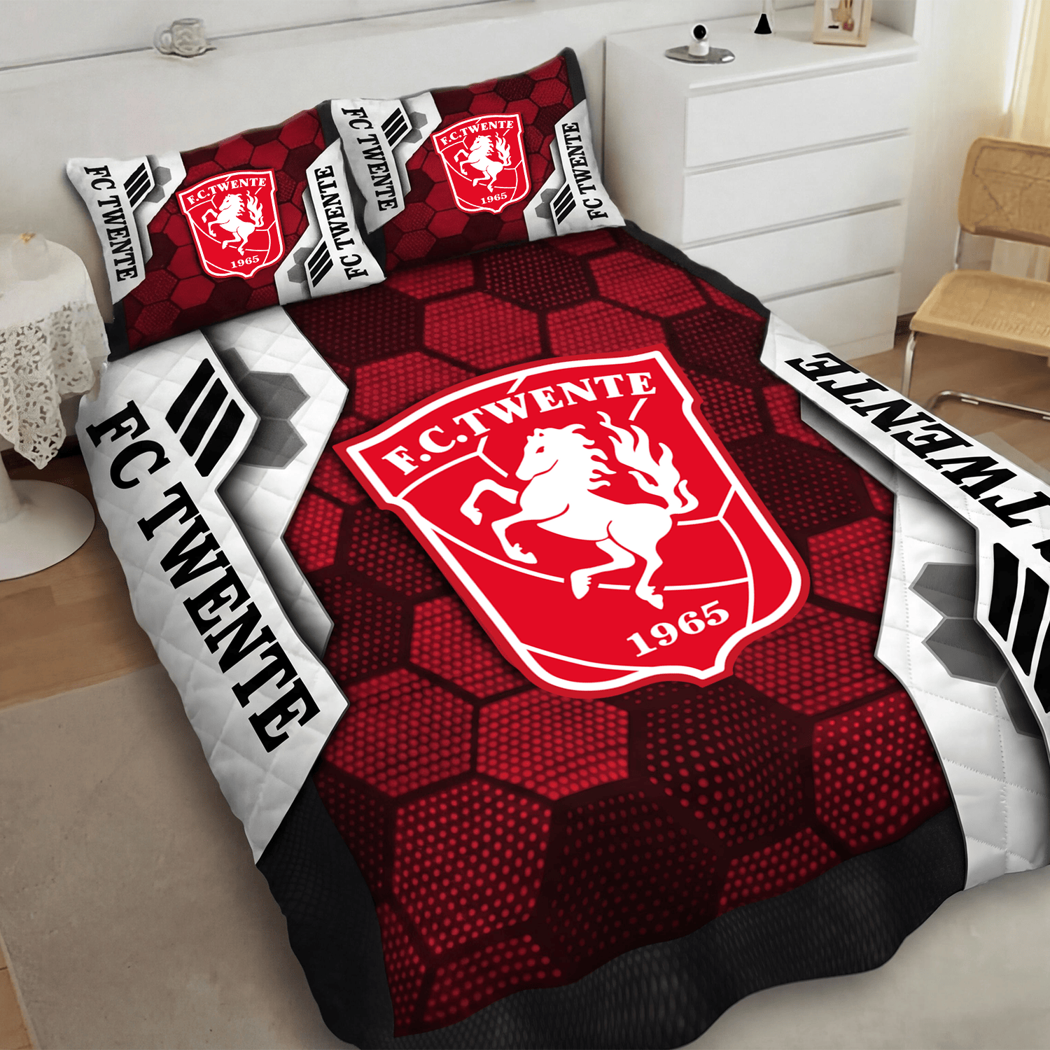 FC Twente Inspired Quilt Set