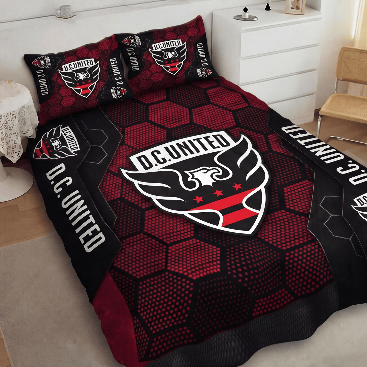 D.C. United Inspired Quilt Set