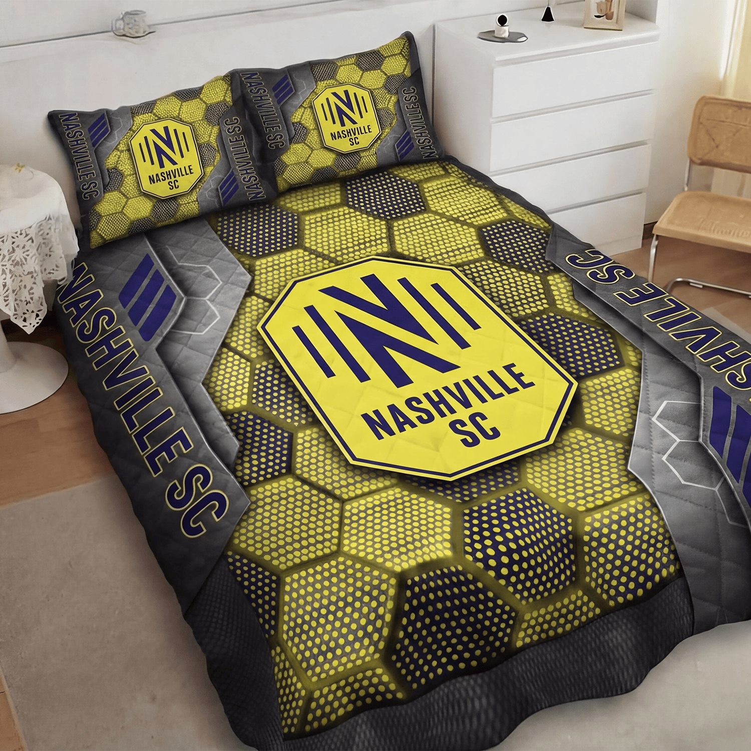 Nashville SC Inspired Quilt Set