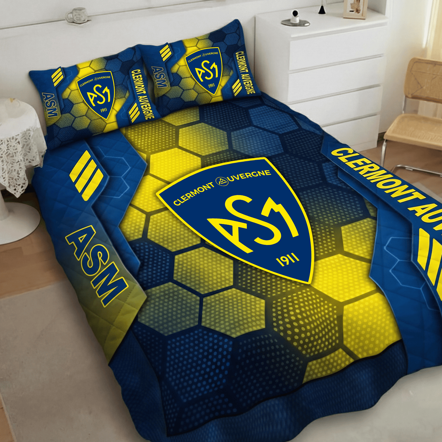 Clermont Auvergne Inspired Quilt Set