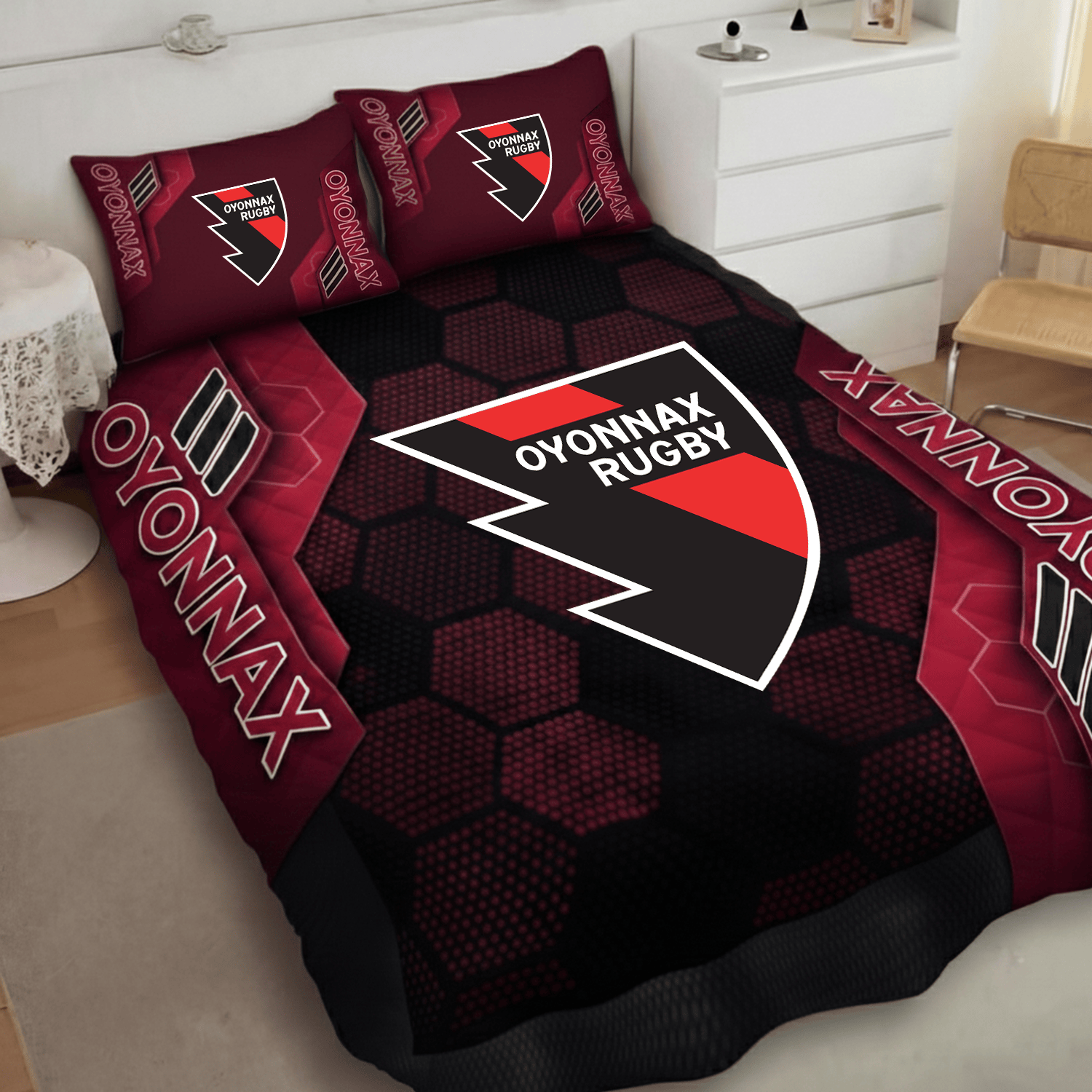 Oyonnax Inspired Quilt Set