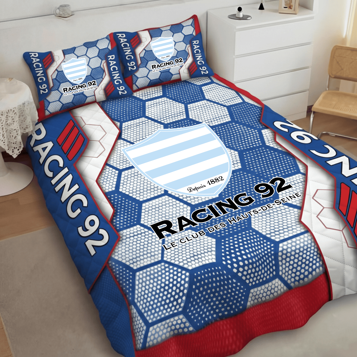 Racing 92 Inspired Quilt Set