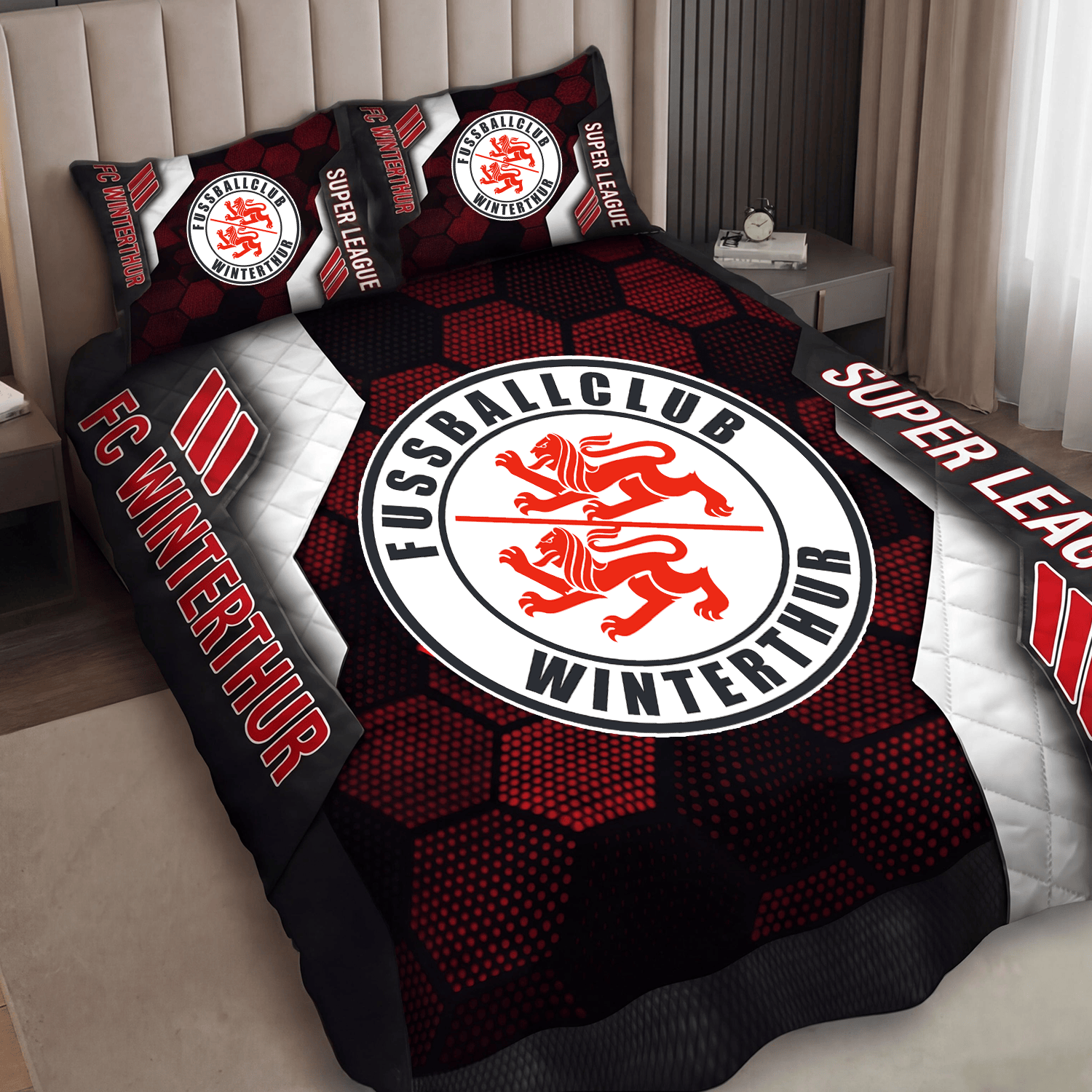 FC Winterthur Inspired Quilt Set
