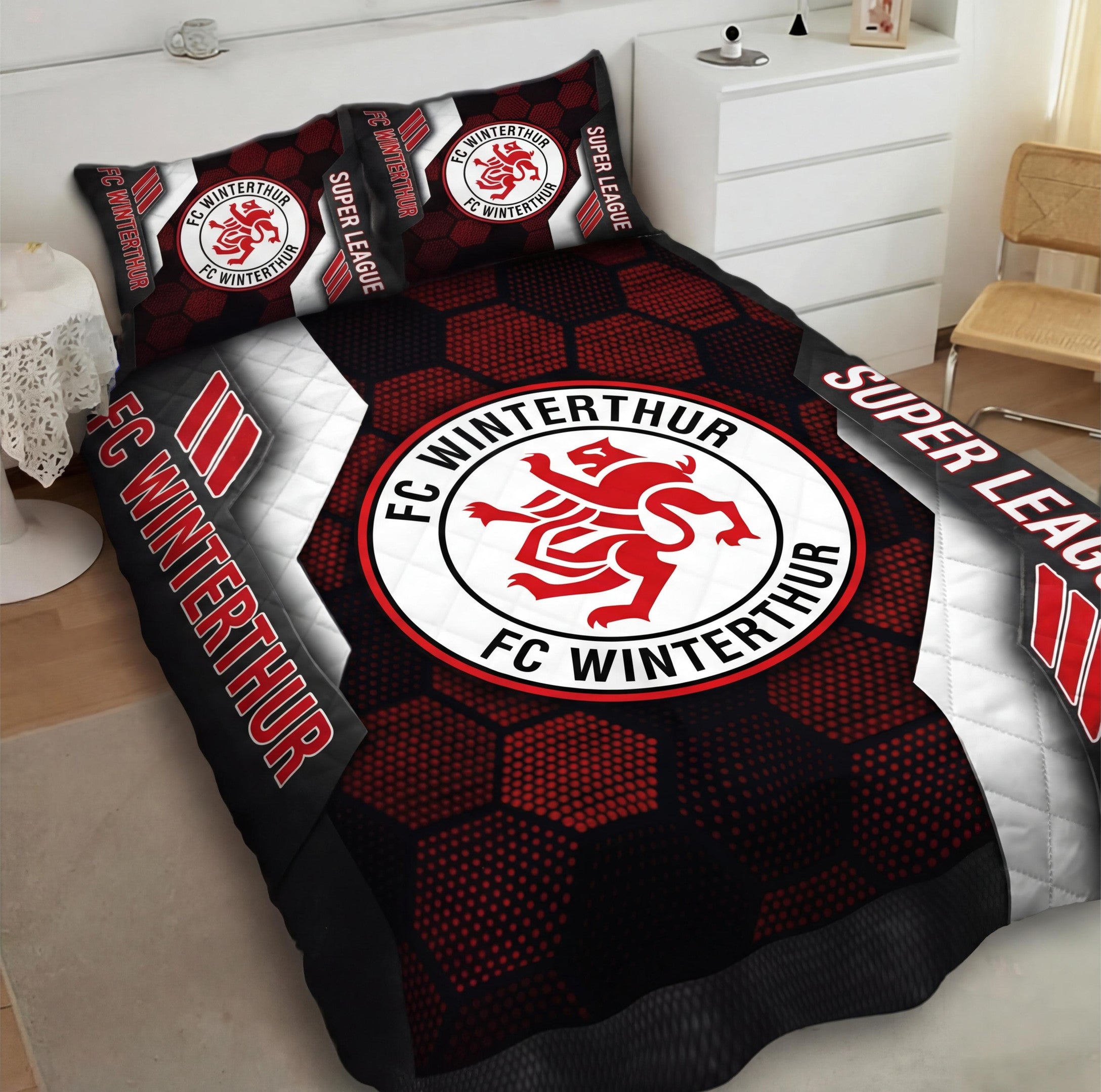 FC Winterthur Inspired Quilt Set