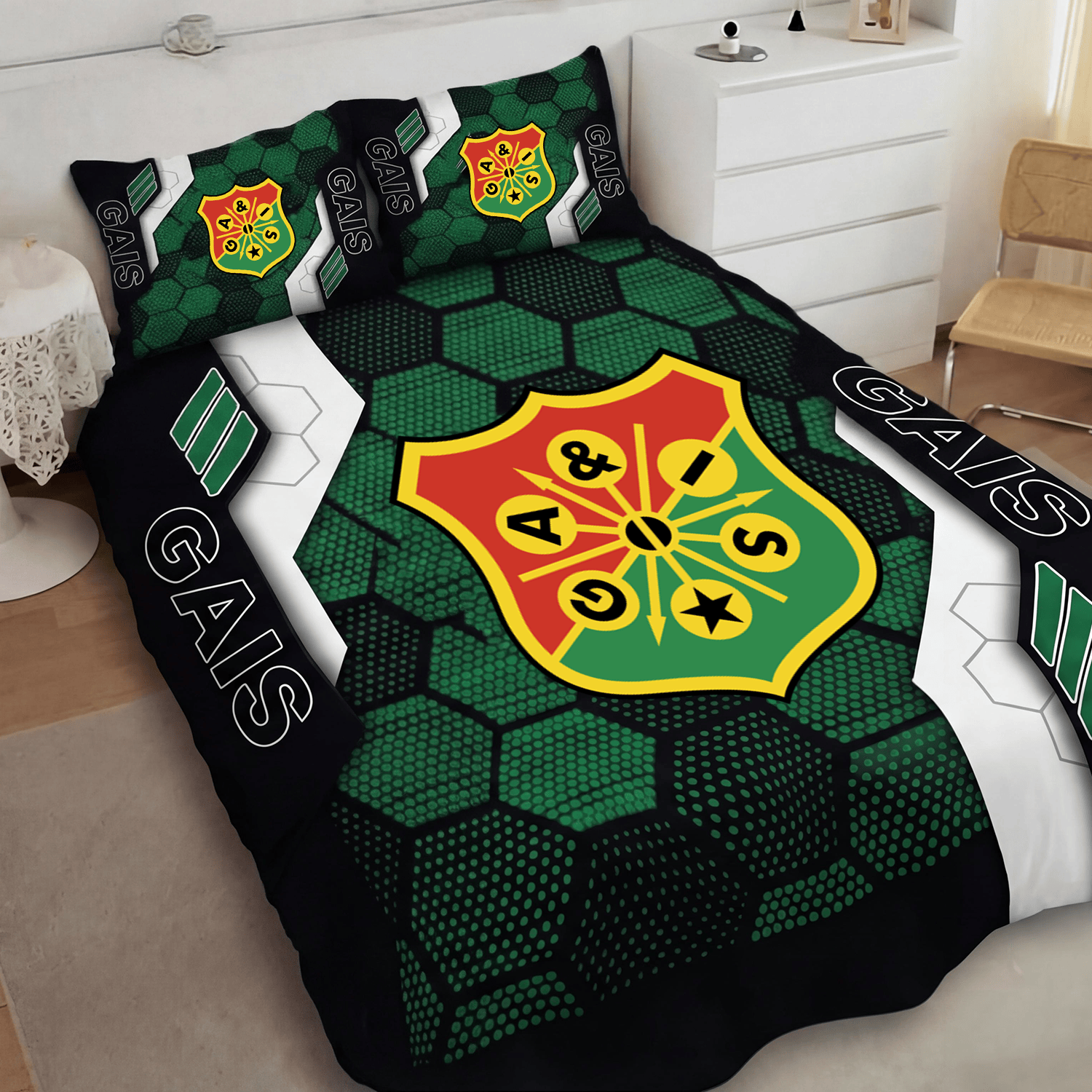 GAIS Inspired Full Bedding Set
