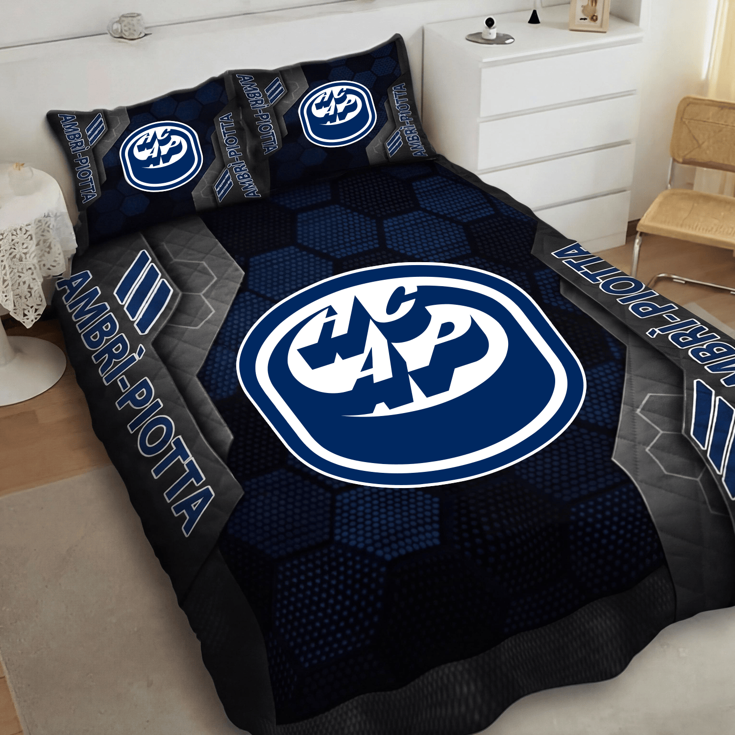 HC Ambrì Piotta Inspired Full Bedding Set