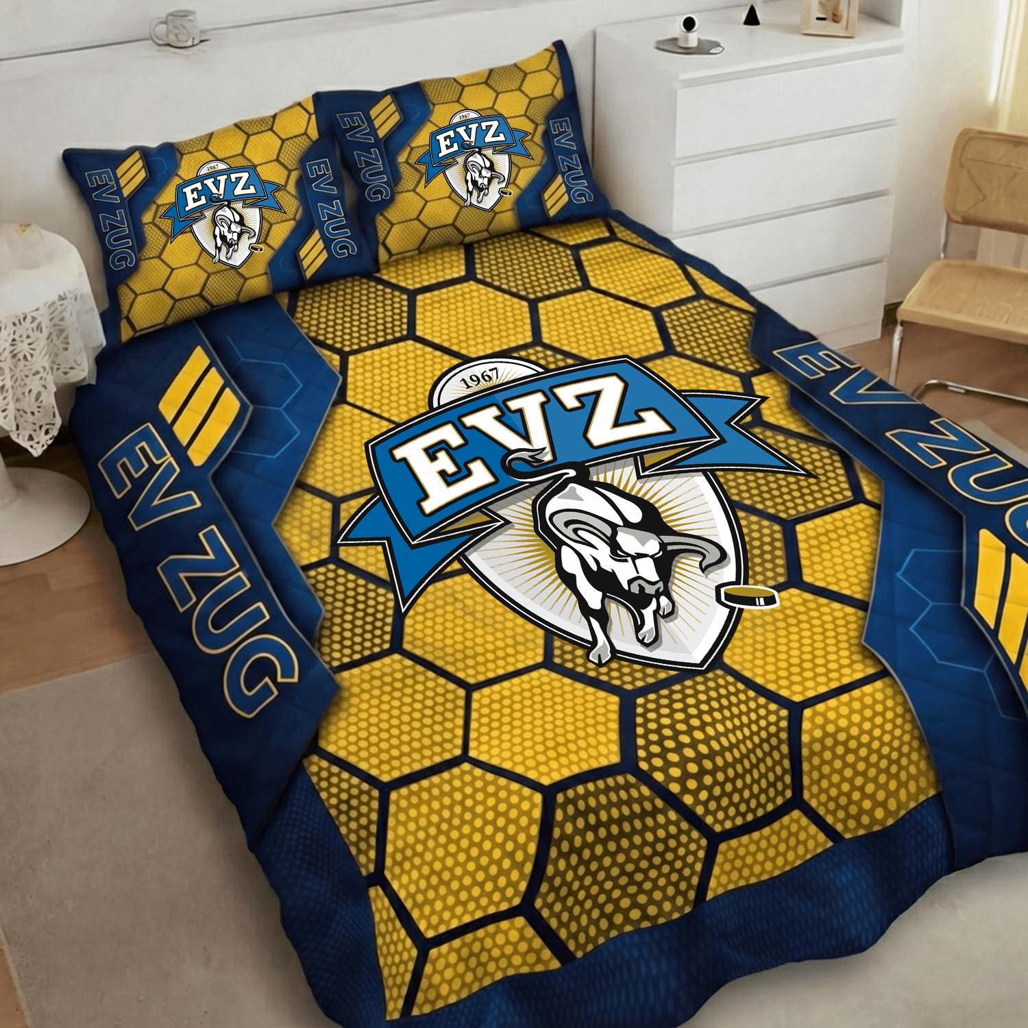 EV Zug Inspired Full Bedding Set